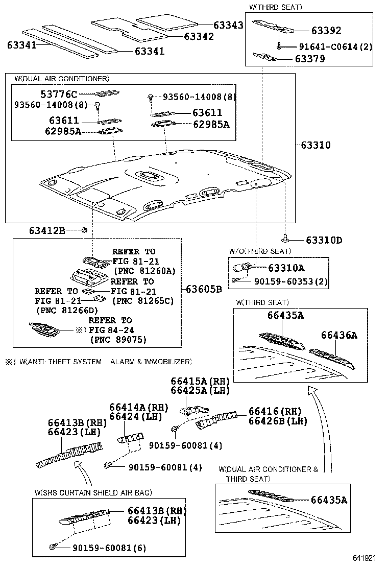 66414-60020 SPACER, SIDE RAIL, REAR RH product image