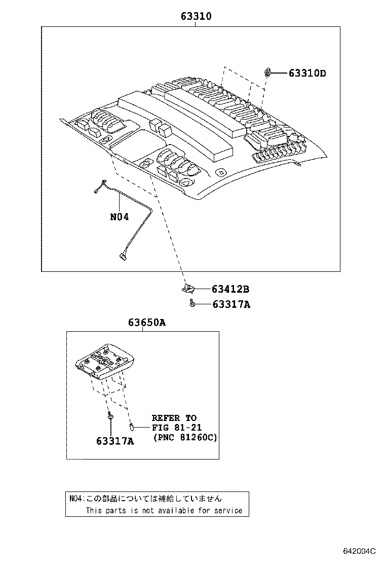 Toyota 86255-78010-E1 CASE, MICROPHONE