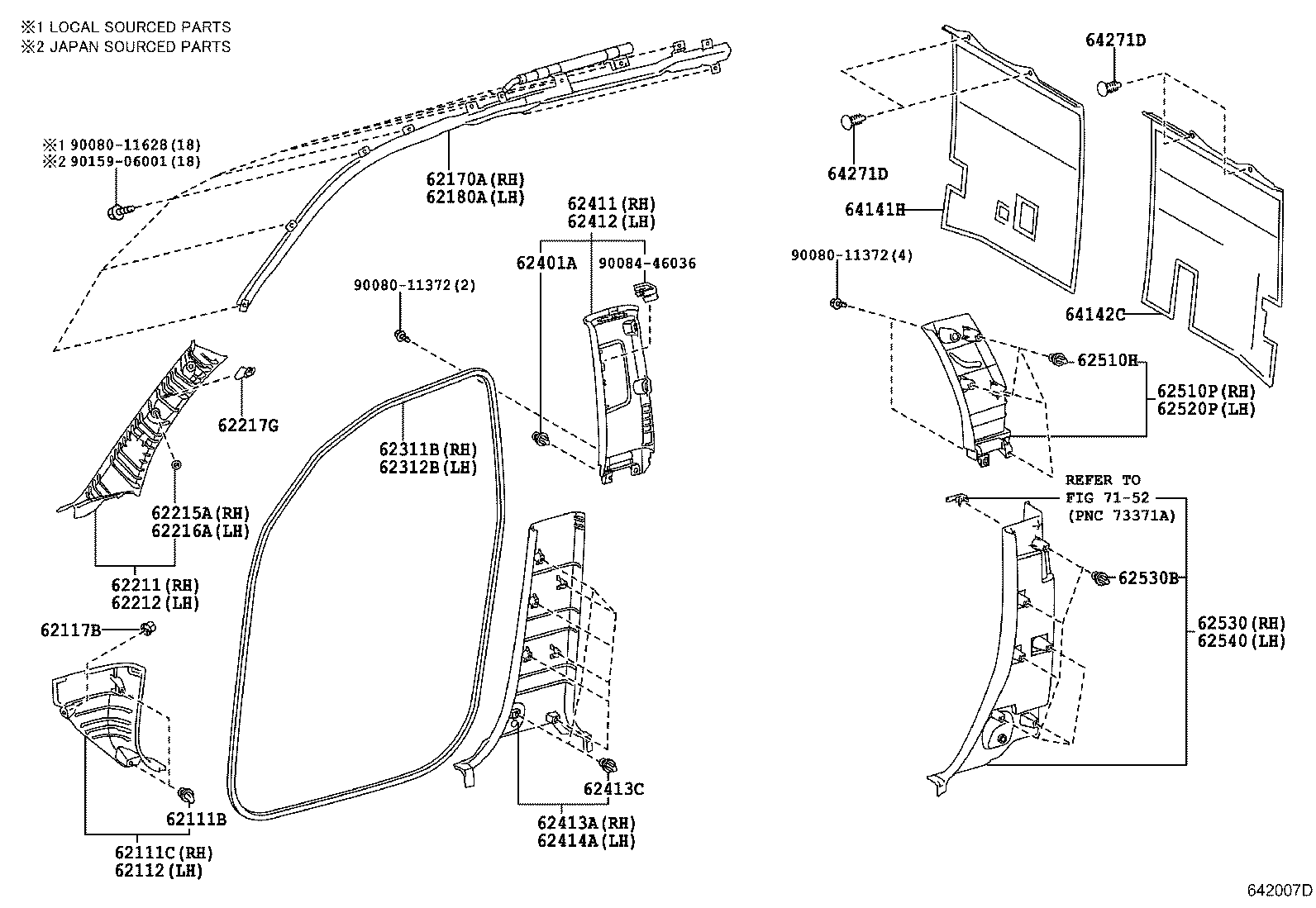 Thumbnail 2 for 62210-0C060-B0