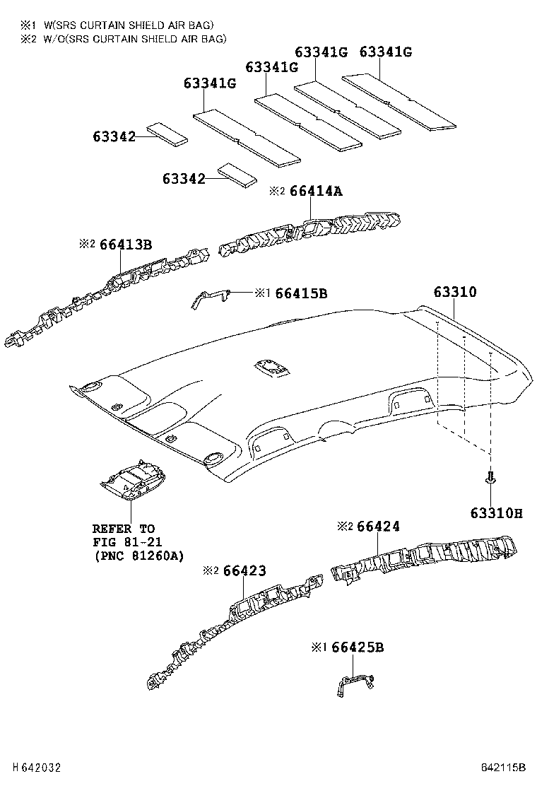 66424-12040 SPACER, SIDE RAIL, REAR LH product image