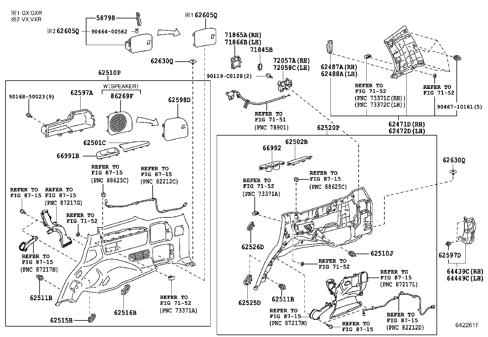 62210-60280-A0 GARNISH, FRONT PILLAR, RH product image