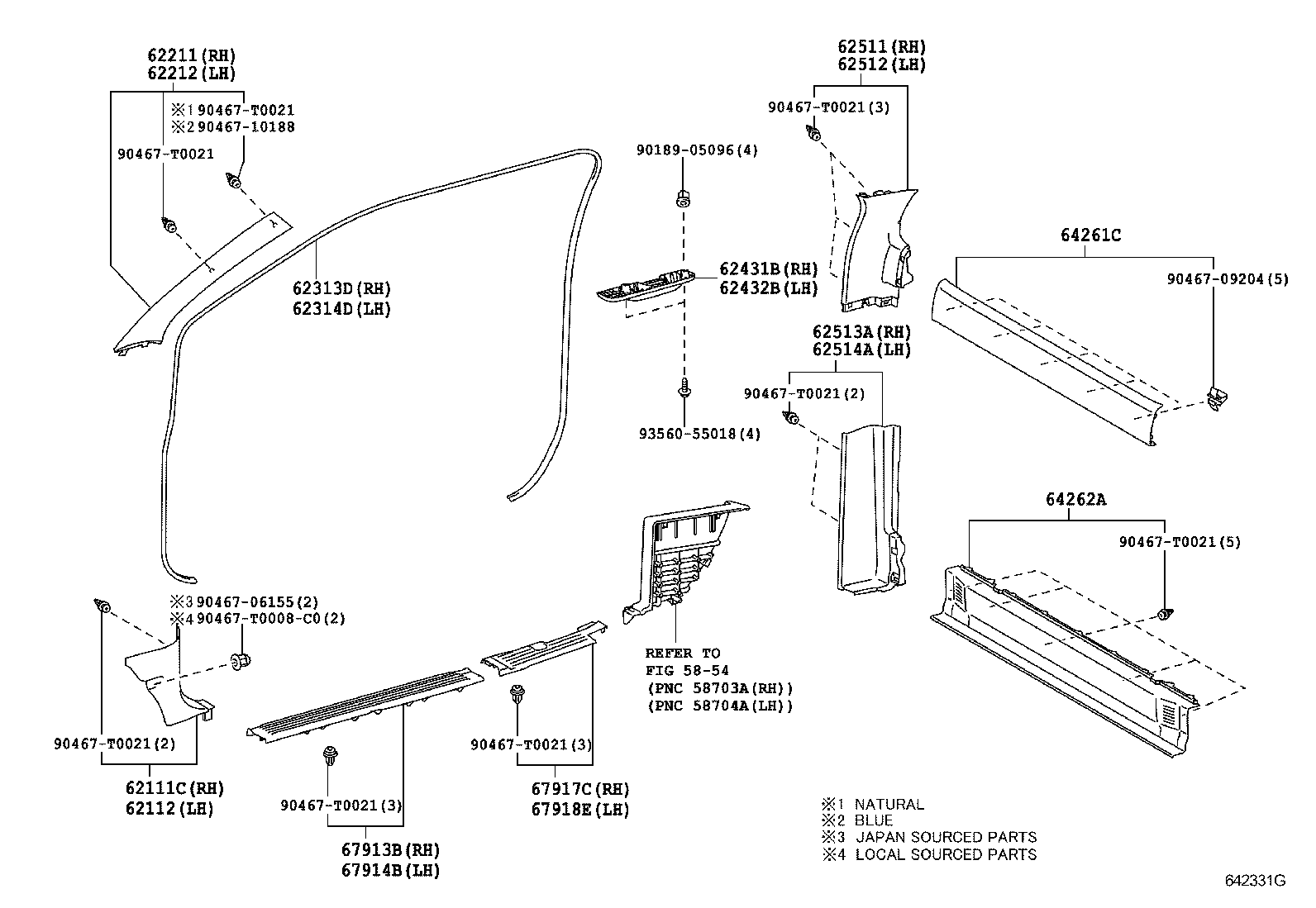Thumbnail 4 for 62211-0K010-B0