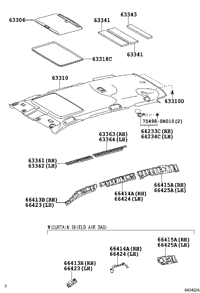 Thumbnail 2 for 63306-0R010-B0