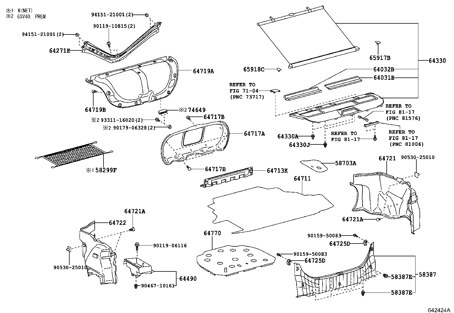 64770-33101 COVER ASSY, SPARE WHEEL product image