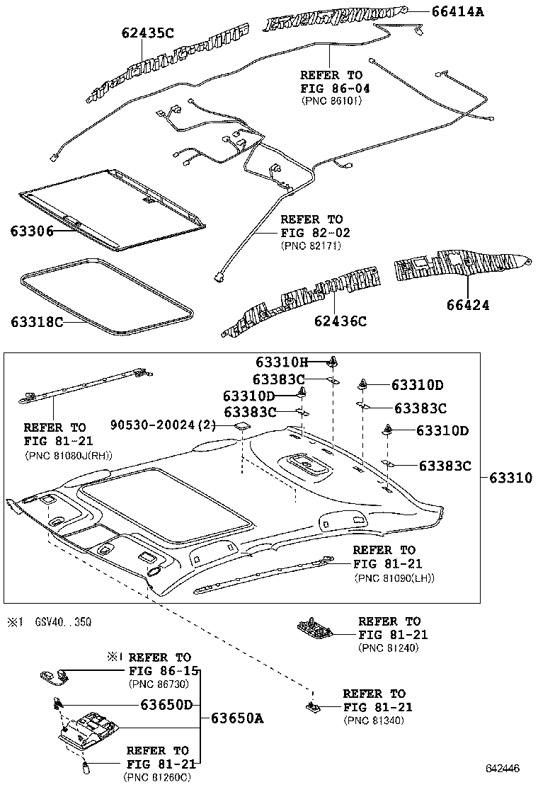 63344-06090 PAD, ROOF SILENCER, NO.4 product image