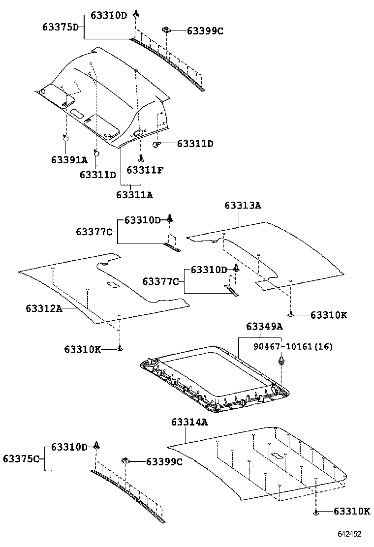 63399-26040 CLIP product image