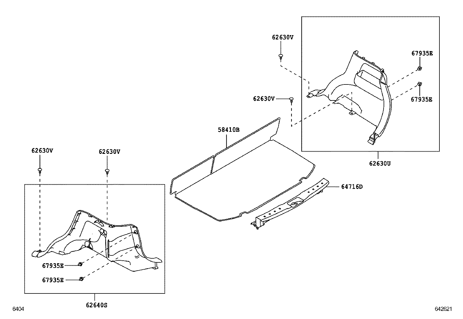 58410-B1090-B0 BOARD ASSY, DECK product image