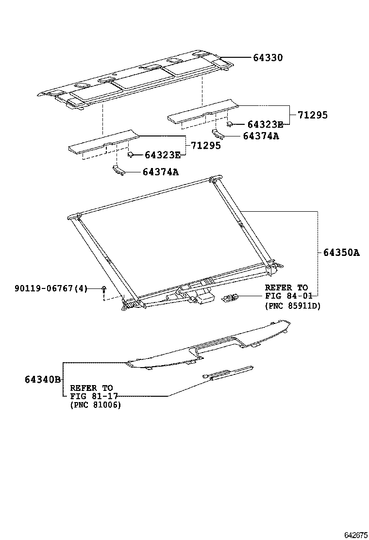 64274-30090 PAD, ROOM PARTITION, NO.2 product image