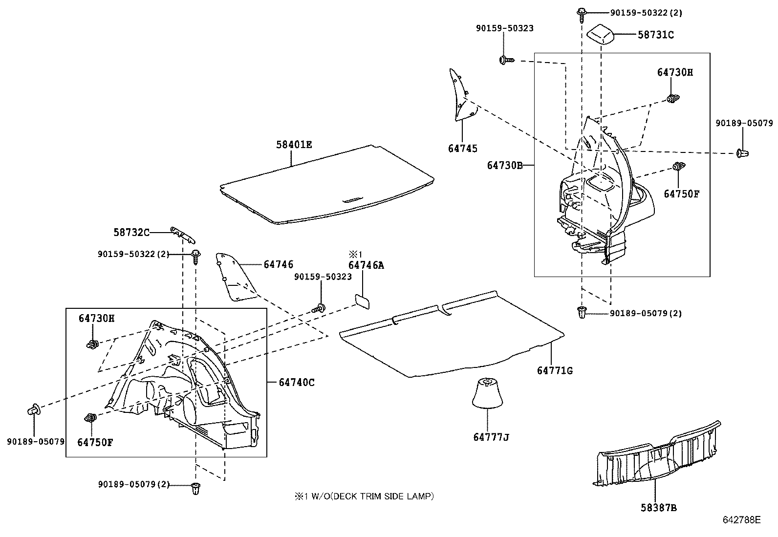 64771-52290-B0 COVER, SPARE WHEEL product image