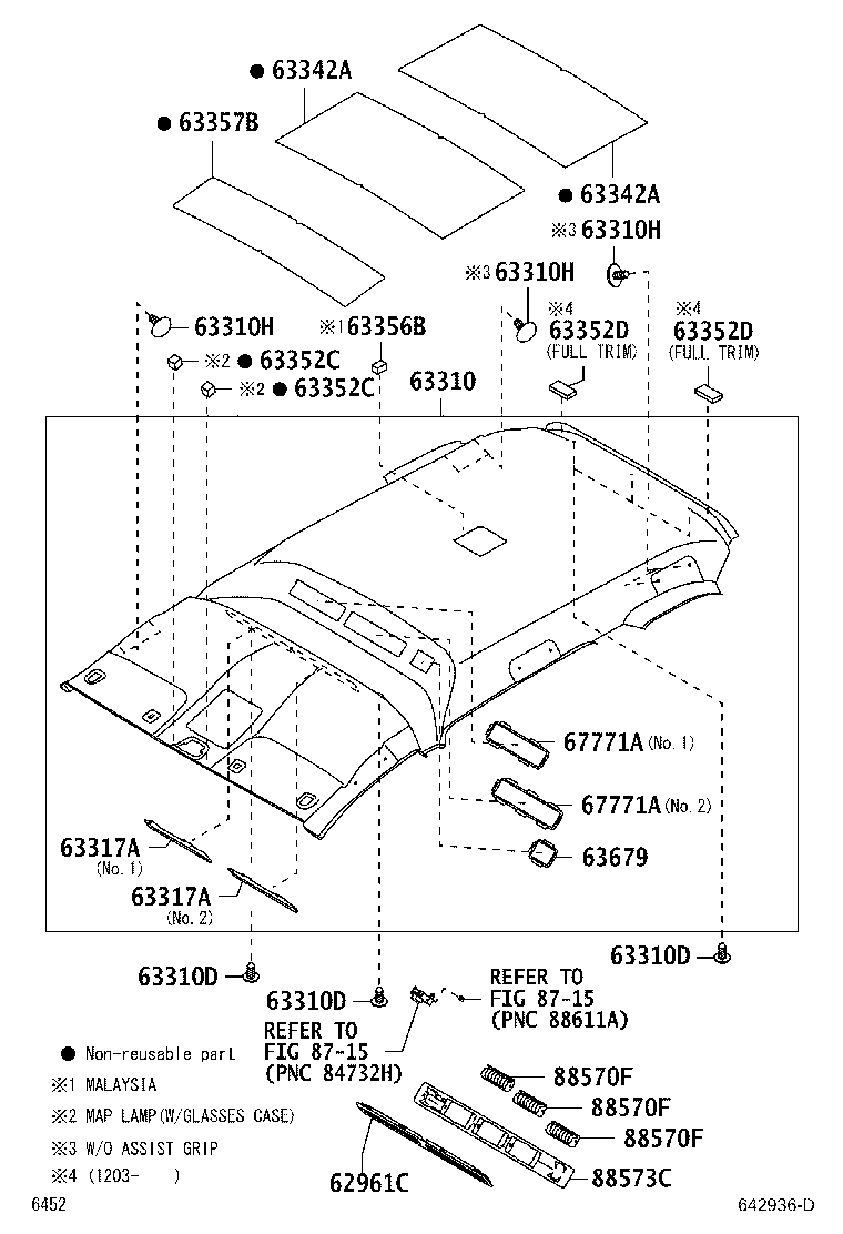 Thumbnail 2 for 63310-BZ360-B0