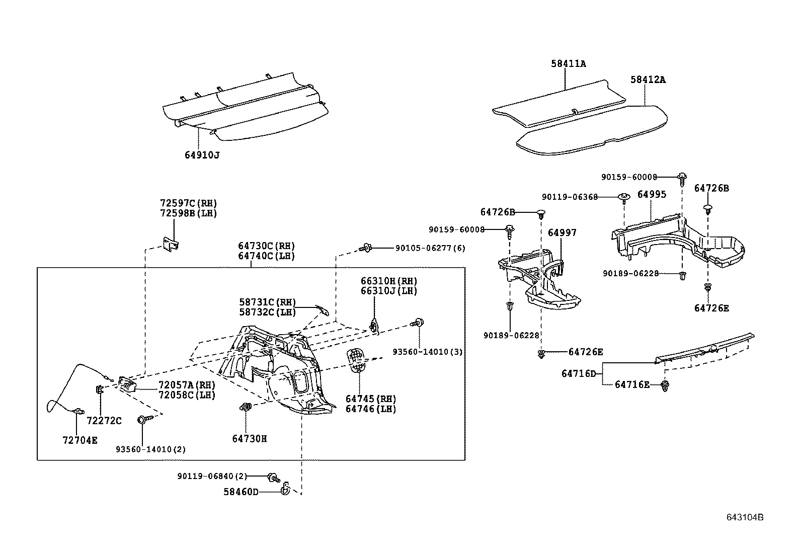 58732-13010-C0 CAP, REAR ABSORBER product image