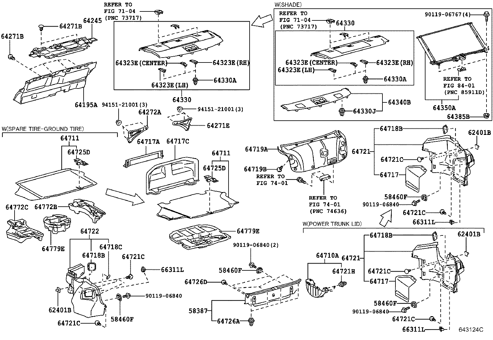Toyota 58387-33120-C0 PLATE, REAR FLOOR FINISH