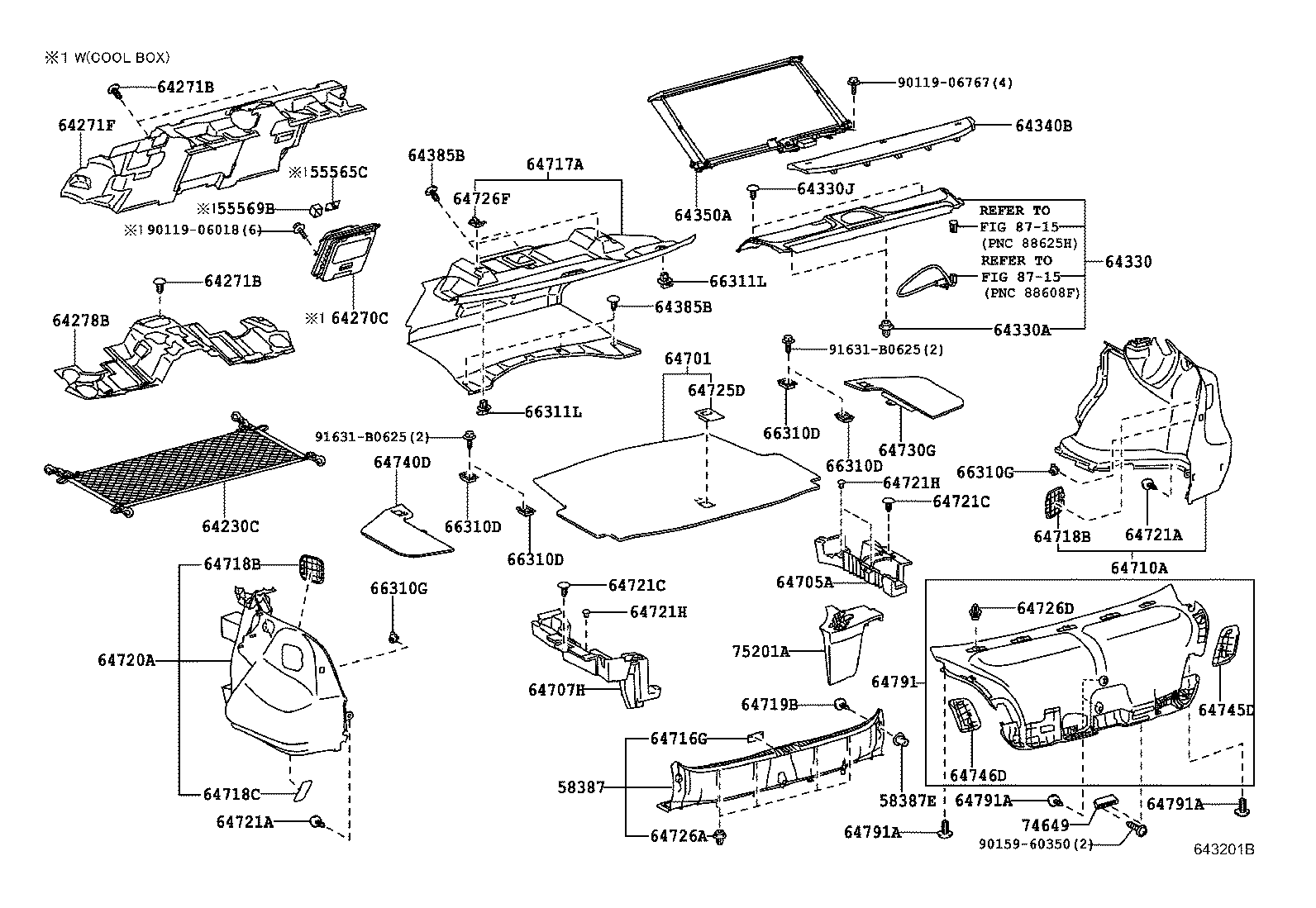 75201-50140 BOX, TOOL product image