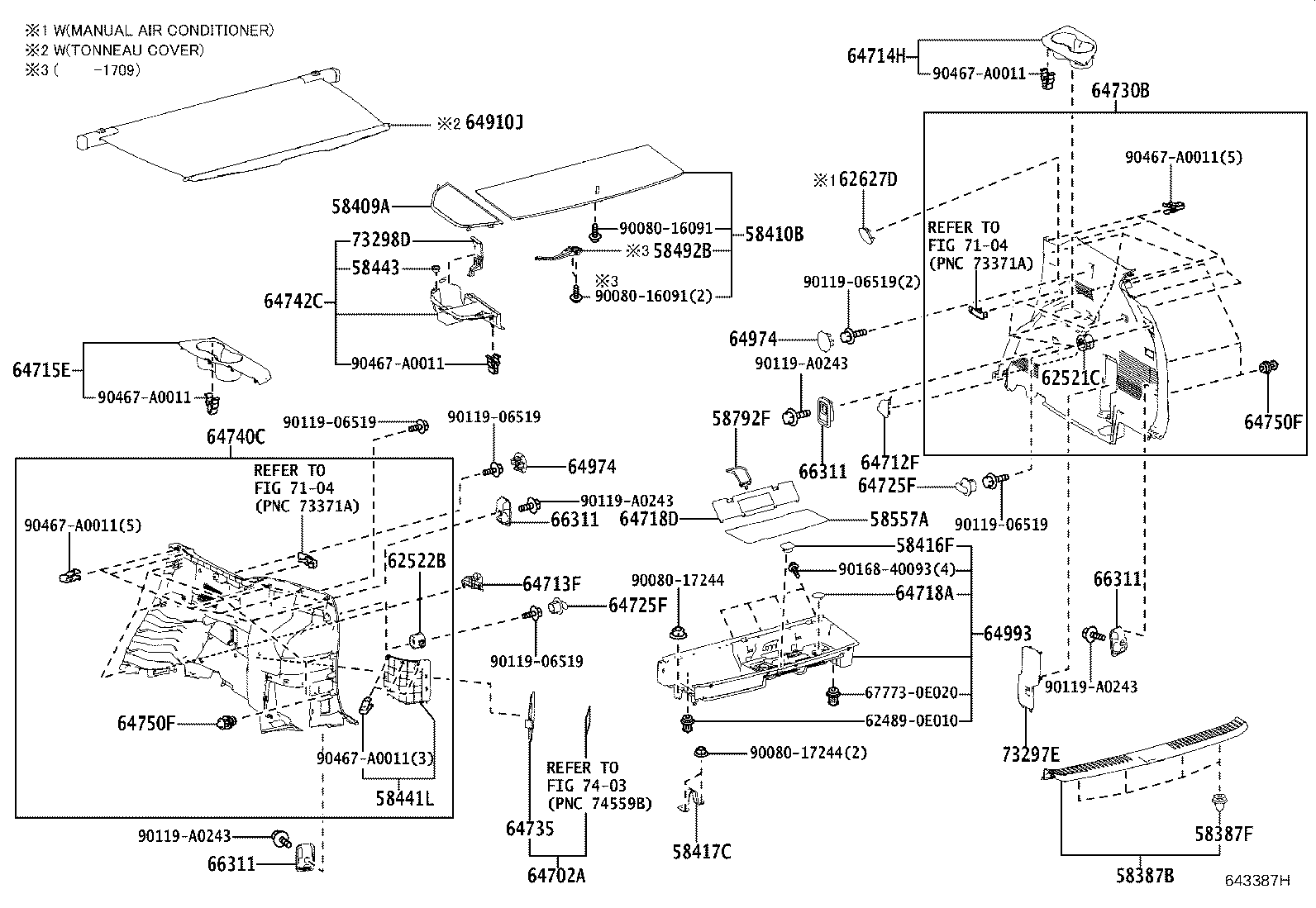 Thumbnail 2 for 58387-0E050-C0