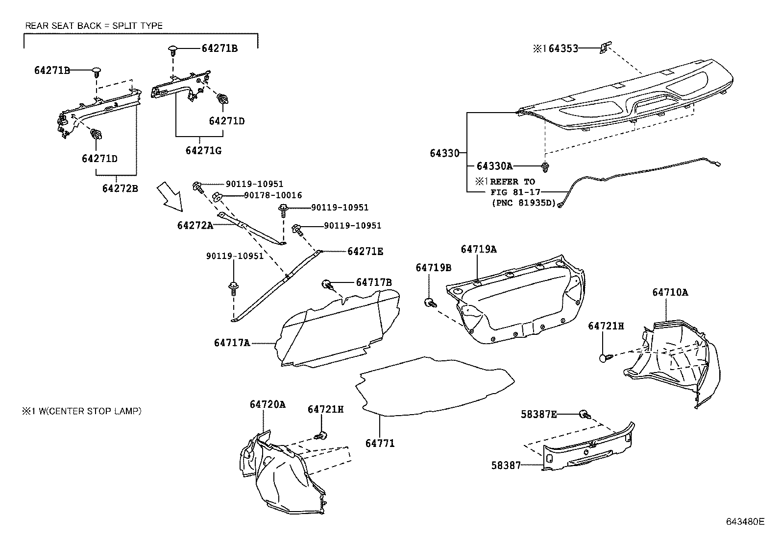 64771-02440-C0 COVER, SPARE WHEEL product image