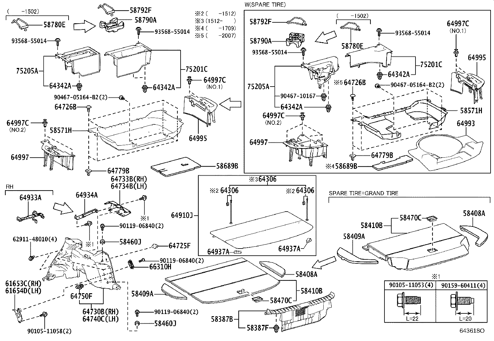 64995-78040 BOX, DECK FLOOR, RH product image