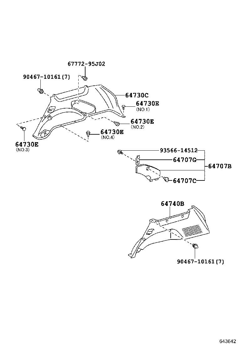 64770-21010 COVER ASSY, SPARE WHEEL product image