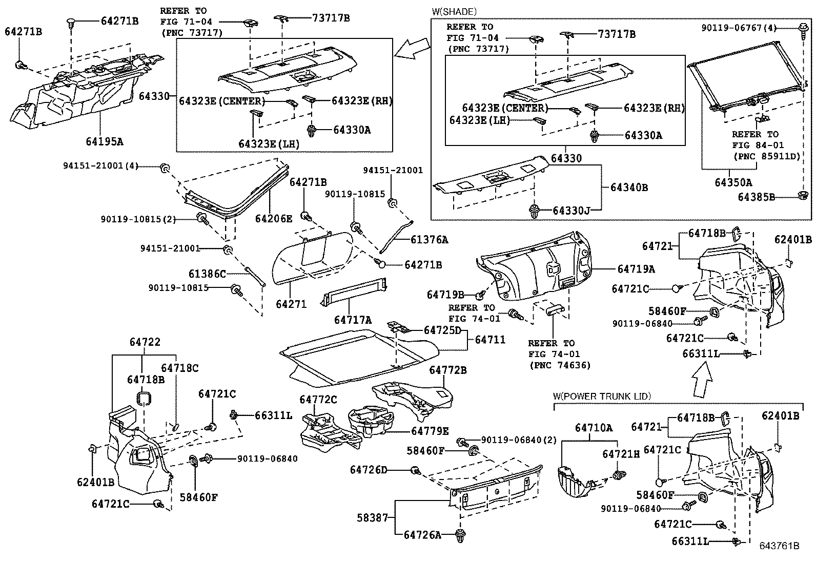 64779-33091 TRAY, SPARE WHEEL COVER product image