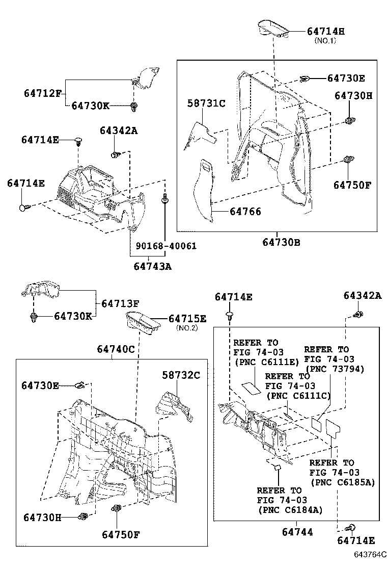 58732-52050-C0 CAP, REAR ABSORBER product image