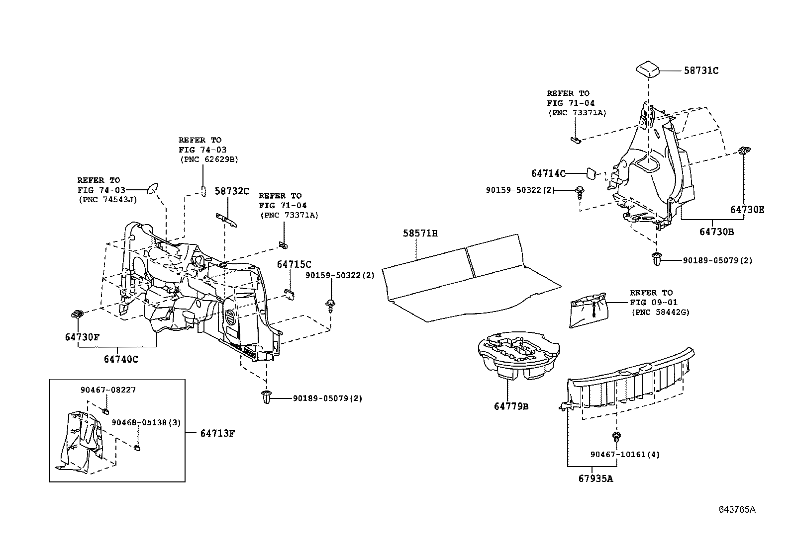 58732-52030-E1 CAP, REAR ABSORBER product image
