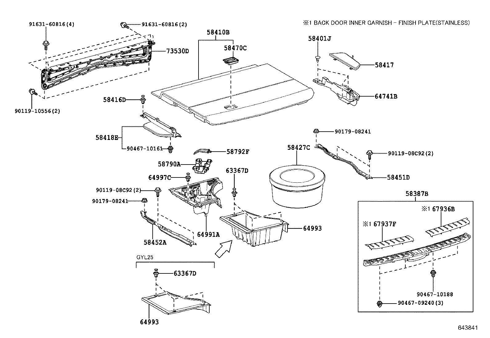 64995-48020 BOX, DECK FLOOR, RH product image