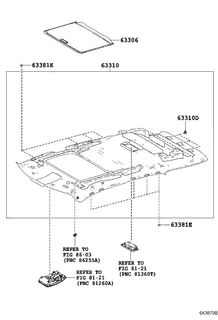 Thumbnail 2 for 63306-0E100-B2
