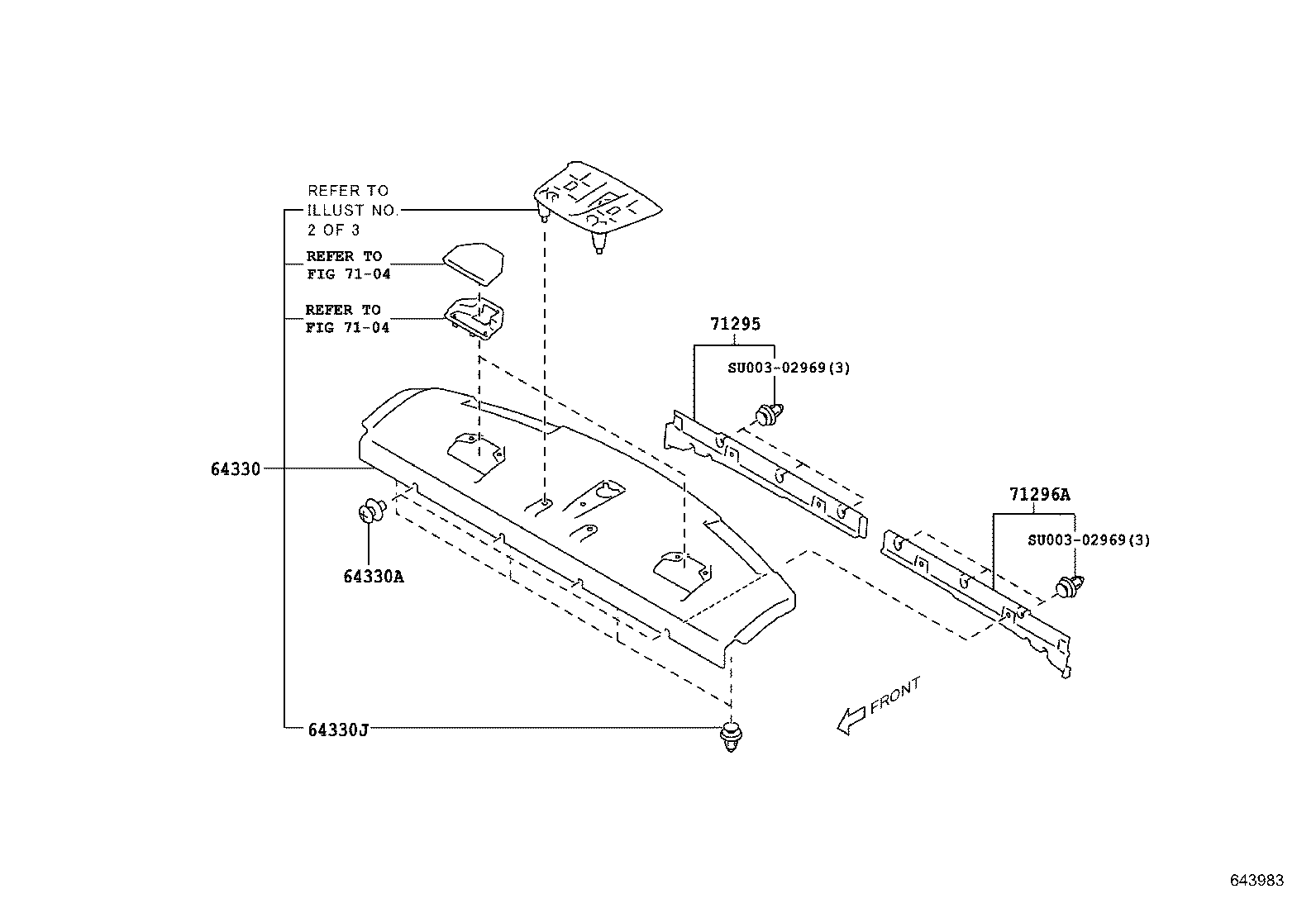 SU003-07607 TRAY, SPARE WHEEL COVER product image