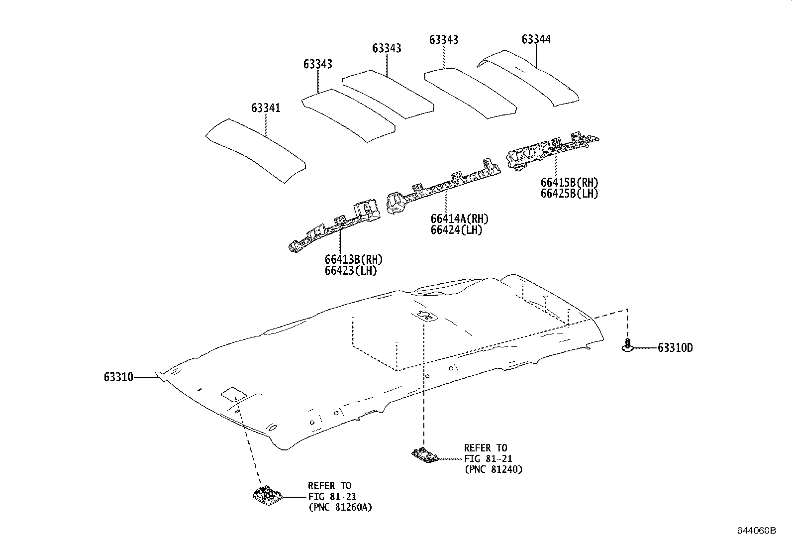 66413-0D340 SPACER, SIDE RAIL, FRONT RH product image