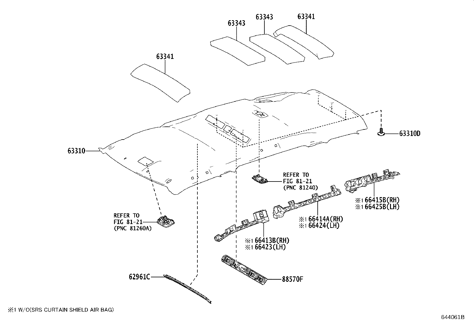 66413-0D340 SPACER, SIDE RAIL, FRONT RH product image