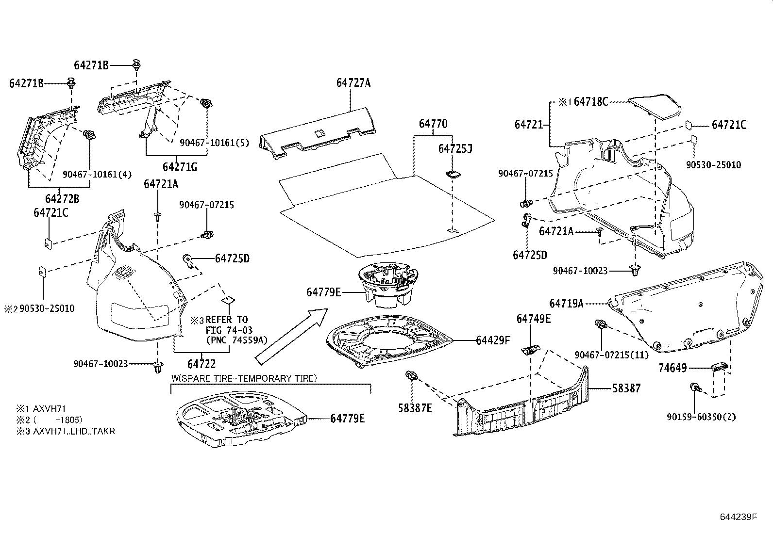 64330-33A50-C0 PANEL ASSY, PACKAGE TRAY TRIM product image