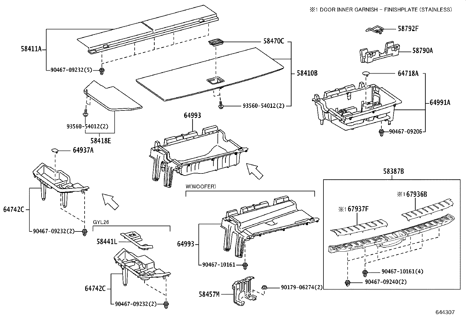 58441-48070 COVER, BATTERY SERVICE HOLE product image