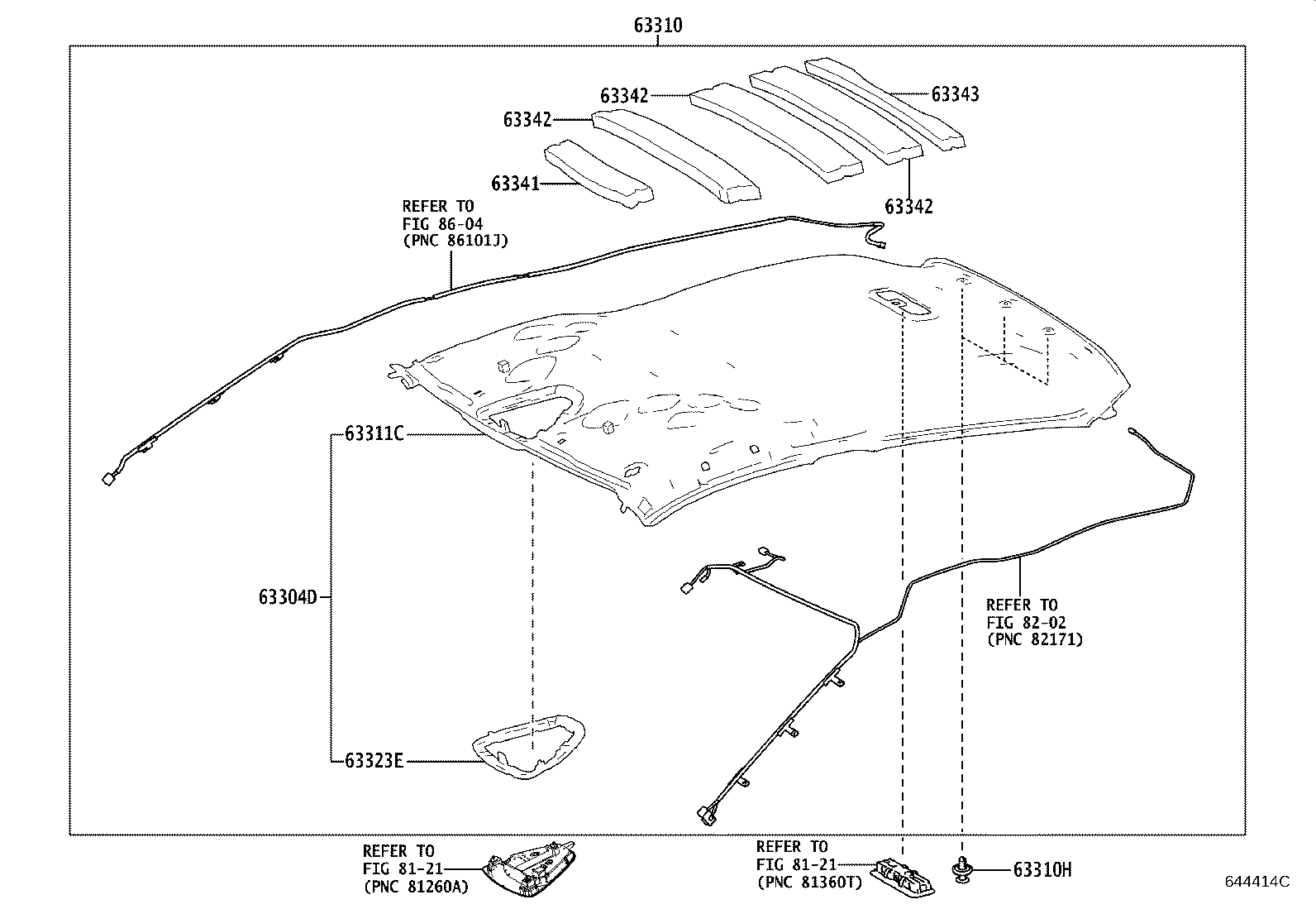 63306-F4020-B0 TRIM SUB-ASSY, SUNSHADE product image