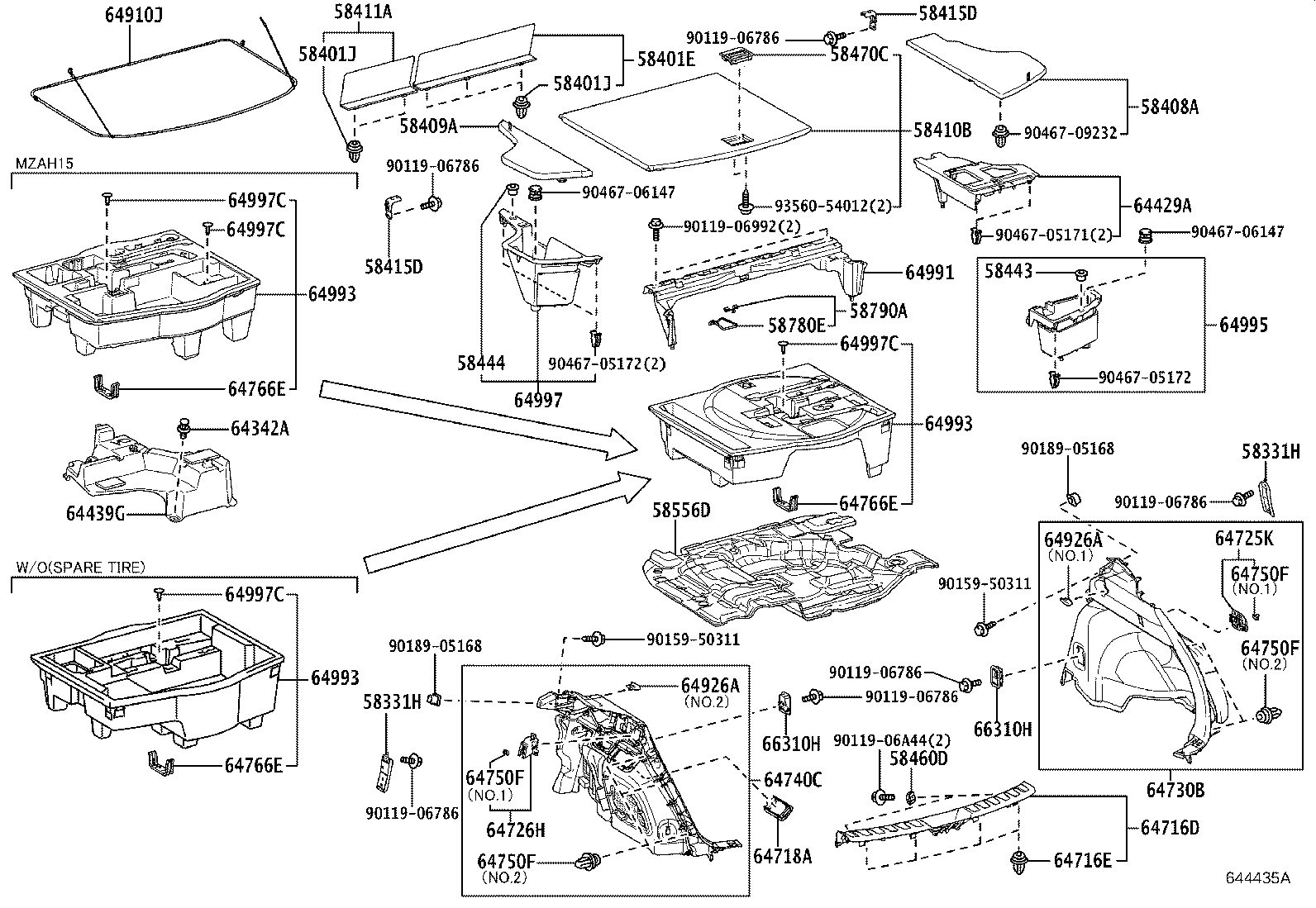 Thumbnail 2 for 58410-76040-C0