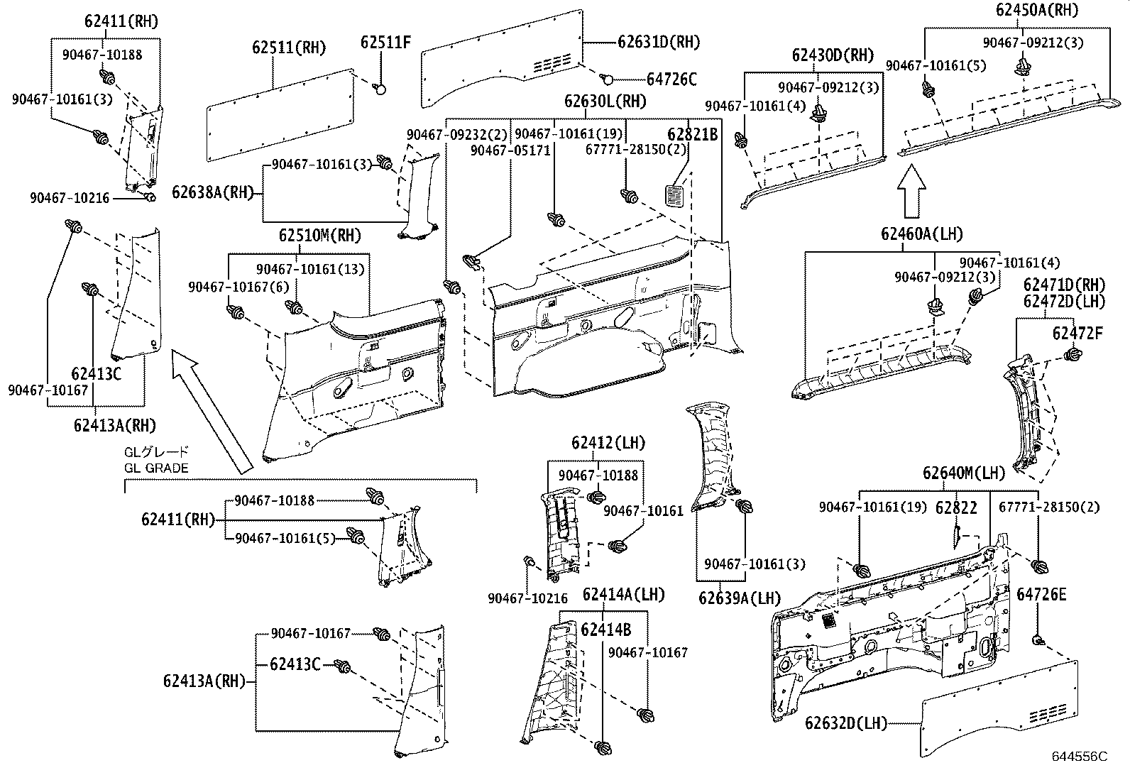 Thumbnail 2 for 62210-26150-B0