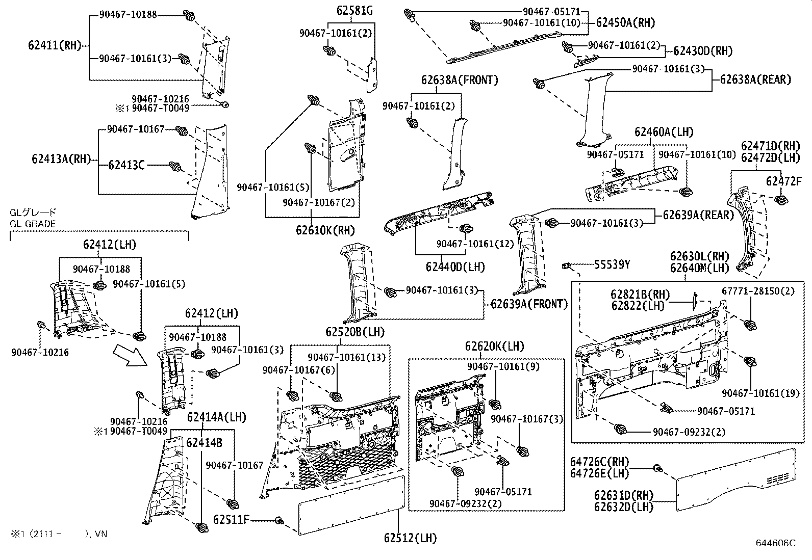 Thumbnail 5 for 62210-26150-B0