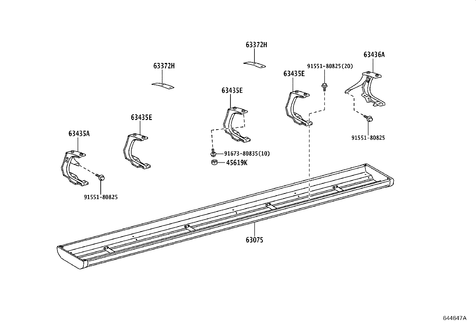 65930-36070-B1 CURTAIN ASSY, SIDE, FRONT LH product image