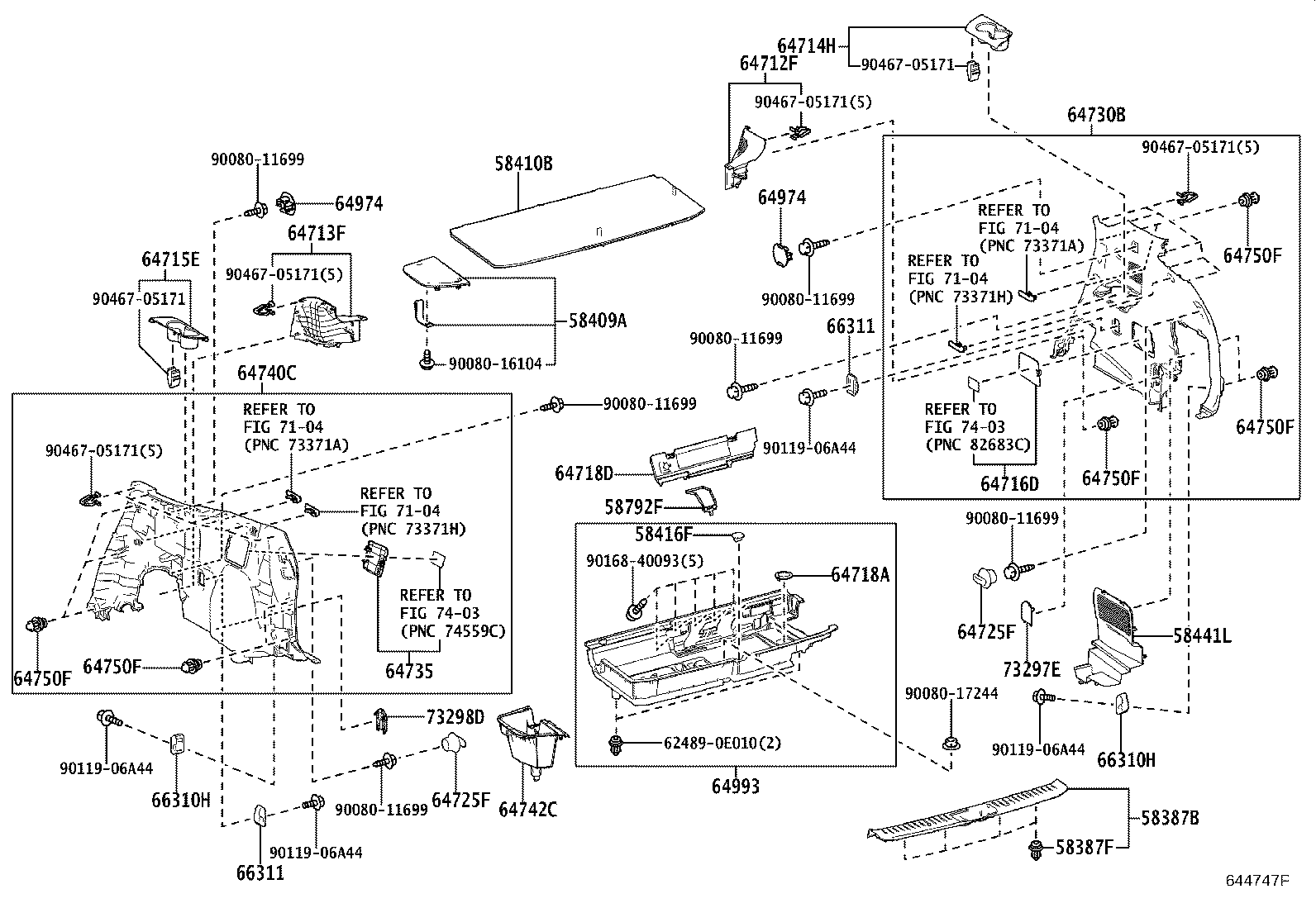 Thumbnail 4 for 64735-0E030-C0