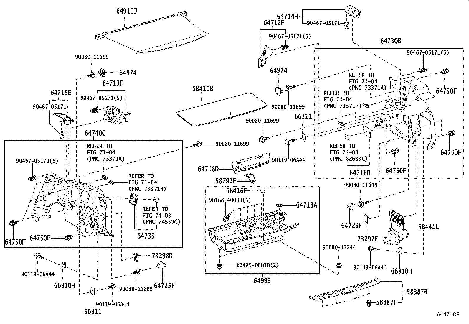 Thumbnail 3 for 64735-0E030-C0