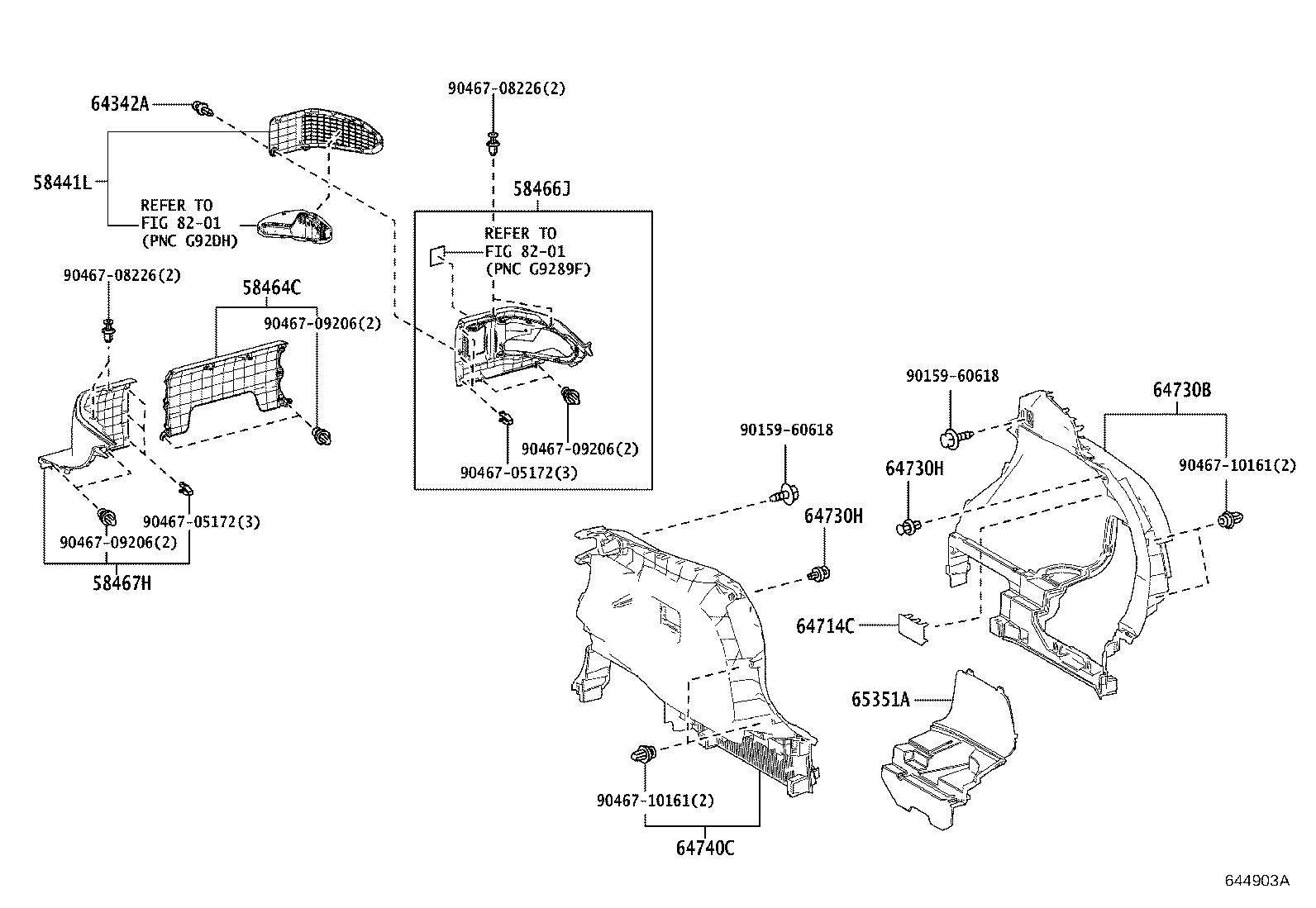 Toyota 58387-48130-C0 PLATE, REAR FLOOR FINISH
