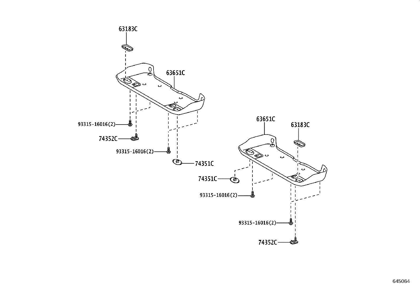 63310-37760-B0 HEADLINING ASSY, ROOF product image