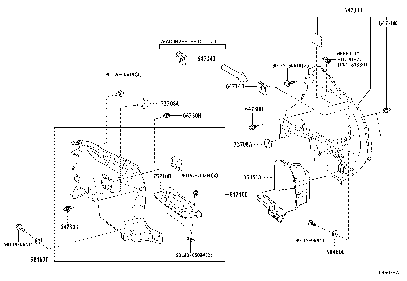 58417-0R100-C0 BOARD, REAR FLOOR, NO.3 product image