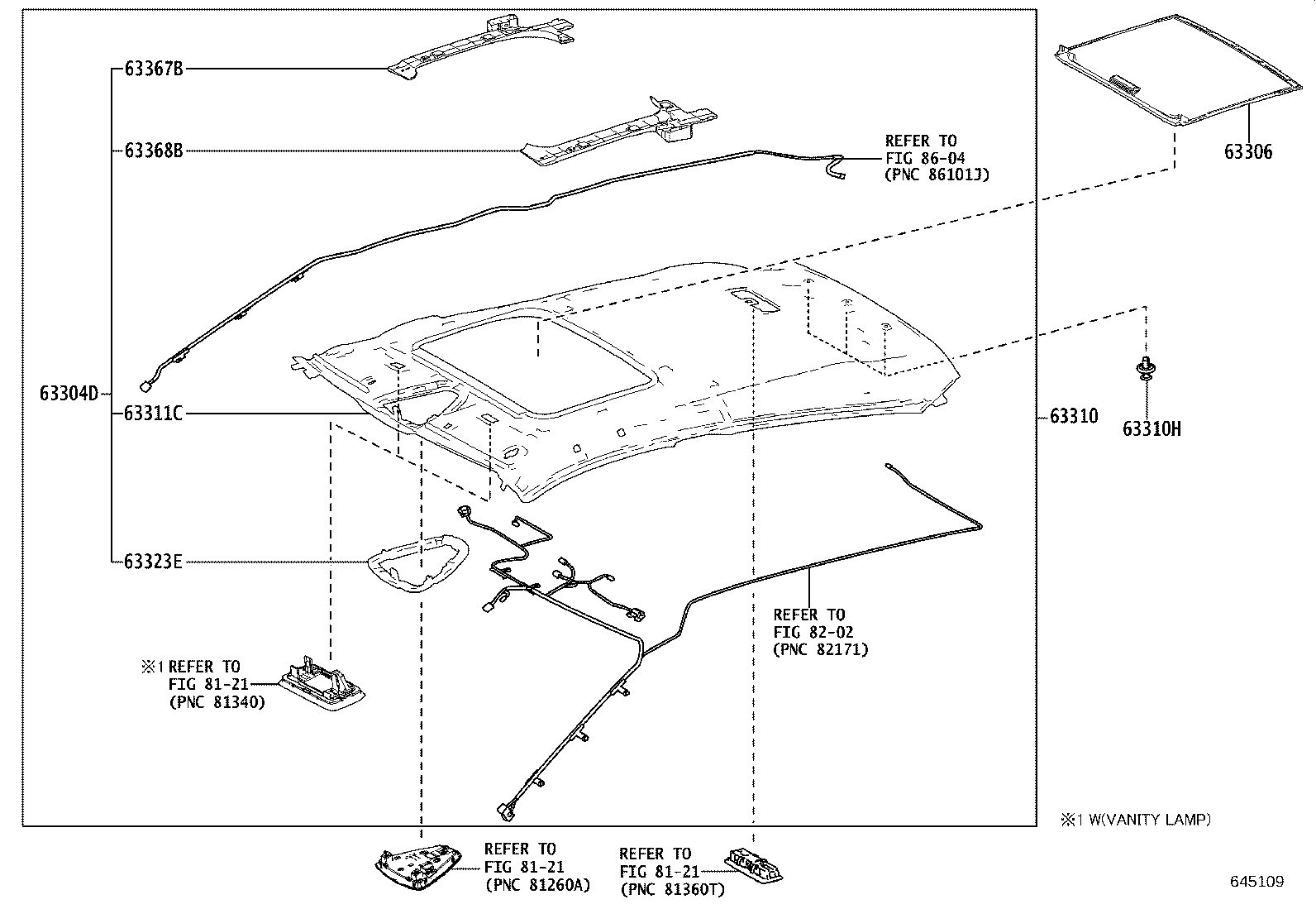 63306-F4020-B0 TRIM SUB-ASSY, SUNSHADE product image