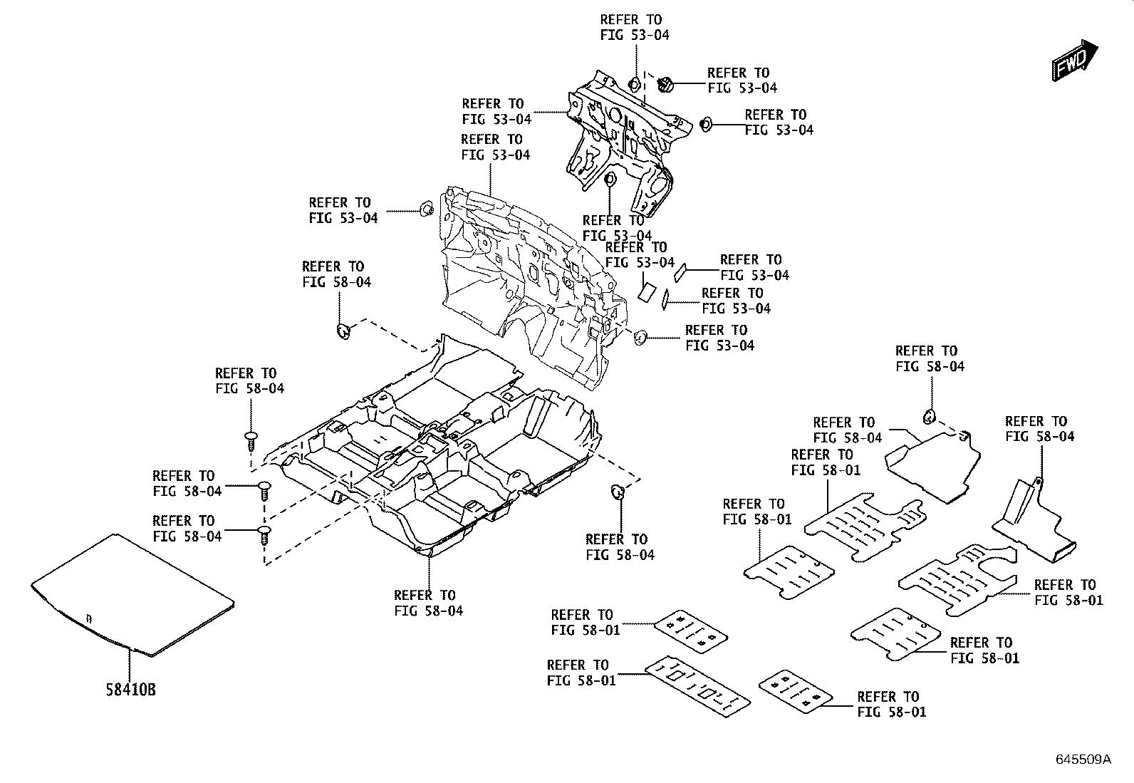 64306-WC003 SUSPENDER SUB-ASSY, PACKAGE TRAY TRIM product image