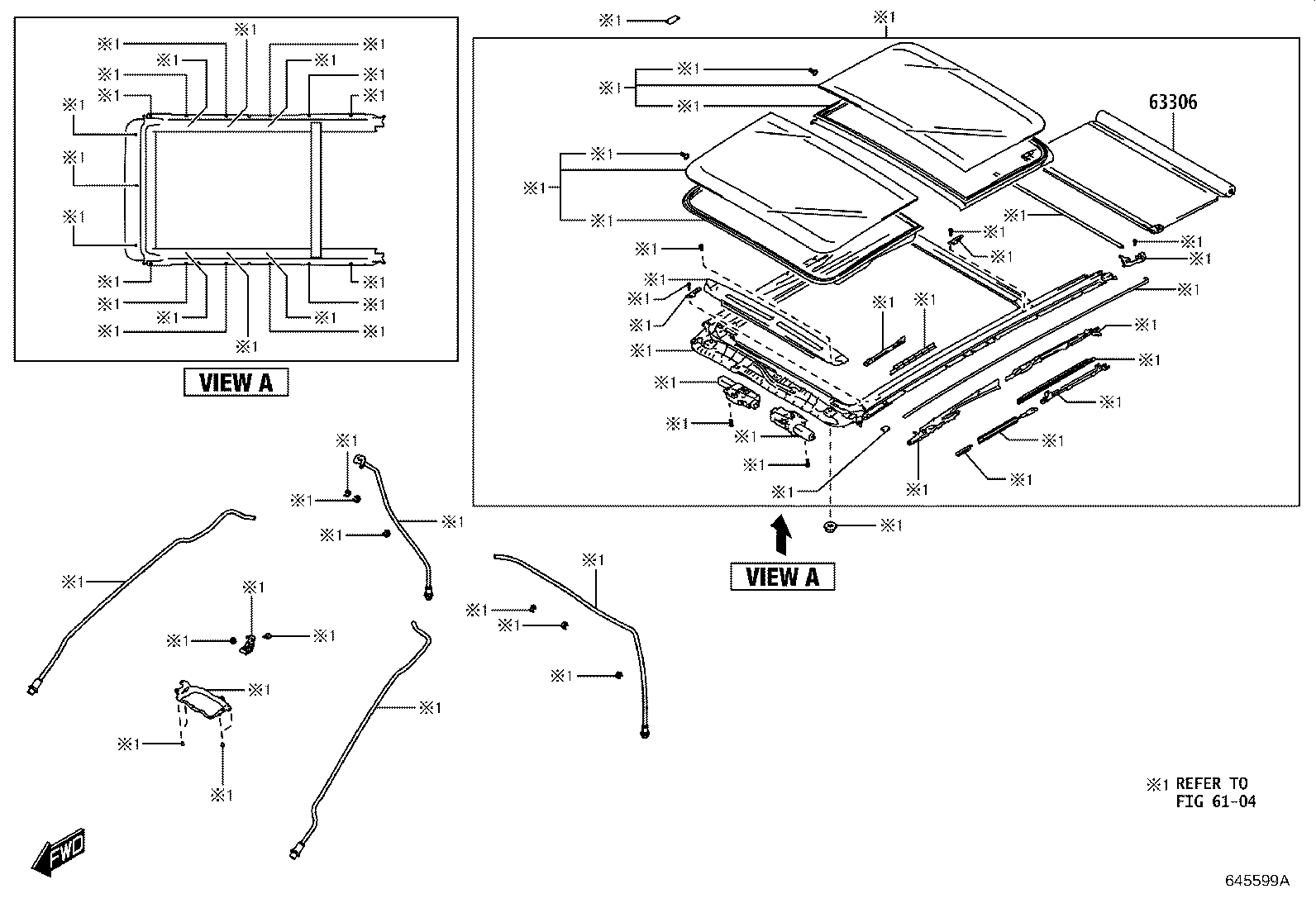 63306-WC001 TRIM SUB-ASSY, SUNSHADE product image