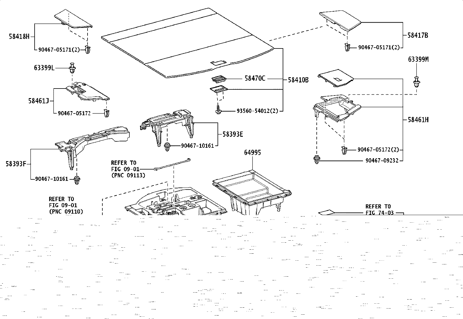 64995-48060 BOX, DECK FLOOR, RH product image