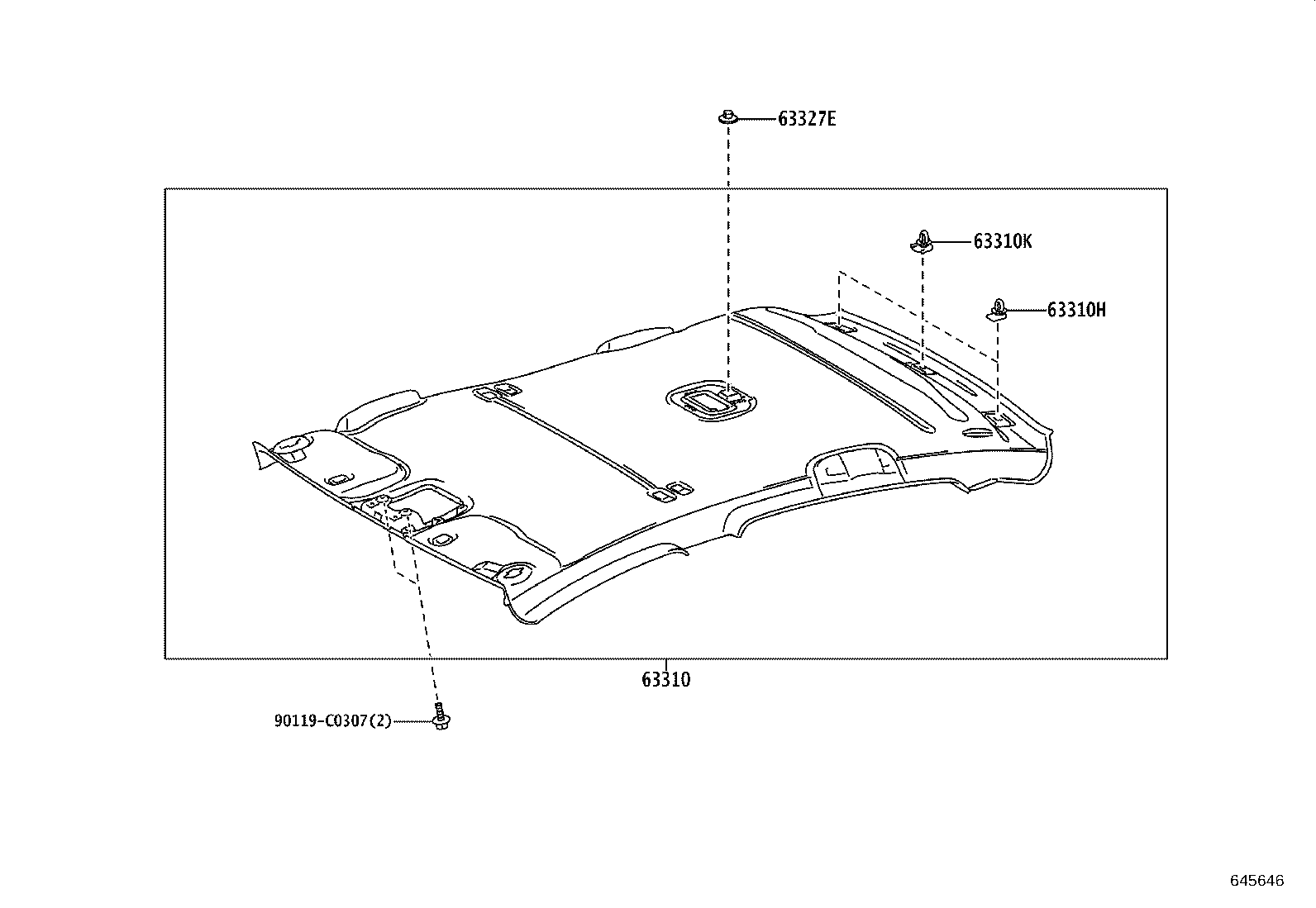 63388-03010 Toyota Reference Part product image