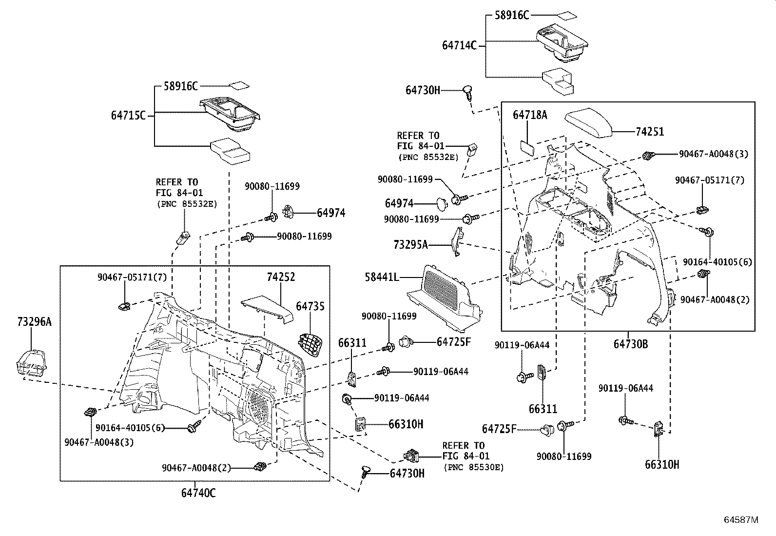 58387-YY020 PLATE, REAR FLOOR FINISH product image