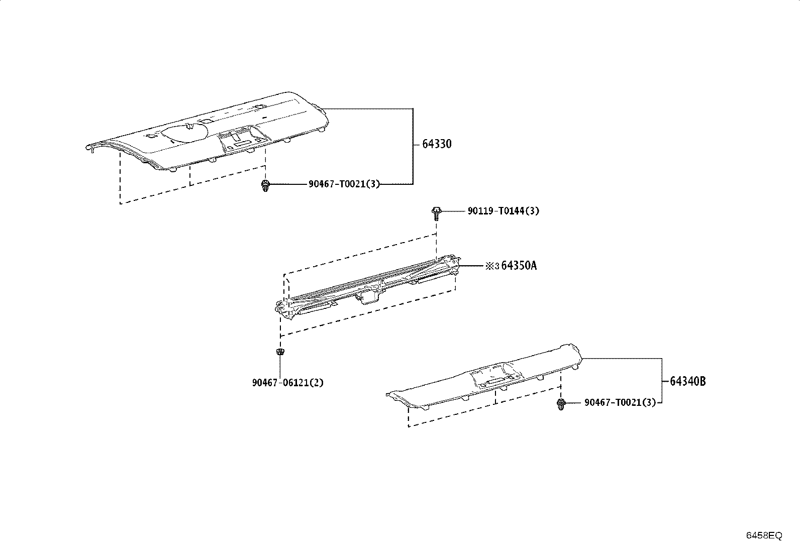 64241-06110 PANEL, ROOM PARTITION product image