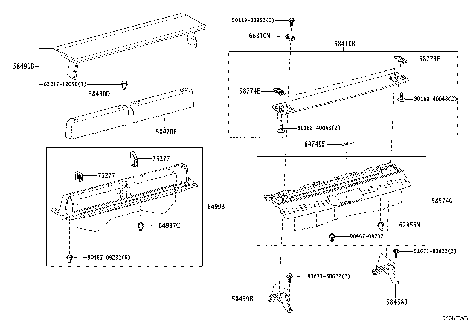 64279-60040 BAND, TOOL, NO.1 product image