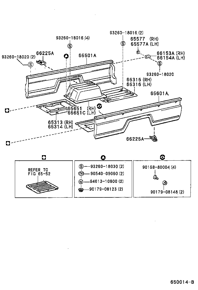 65601-60010 PANEL SUB-ASSY, REAR BODY SIDE, LH product image